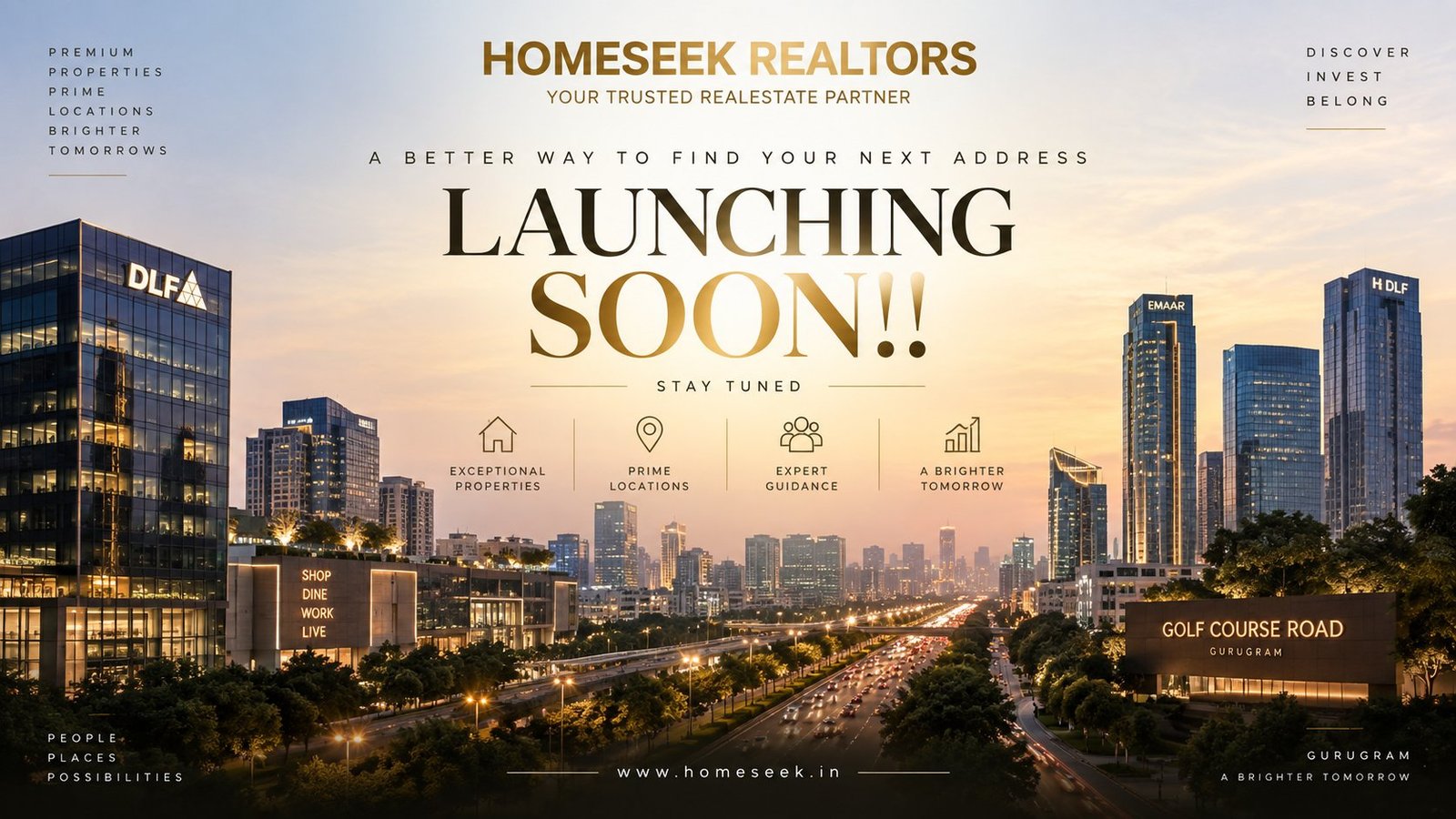 Homeseek Realtors - A better way to find your next address. Launching soon.